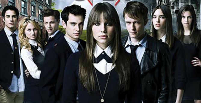 The cast of Israeli developed TV program Split, a supernatural high school drama about vampires now being picked up worldwide.