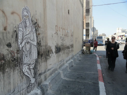 Street art in South Tel Aviv. Photo by Karin Kloosterman