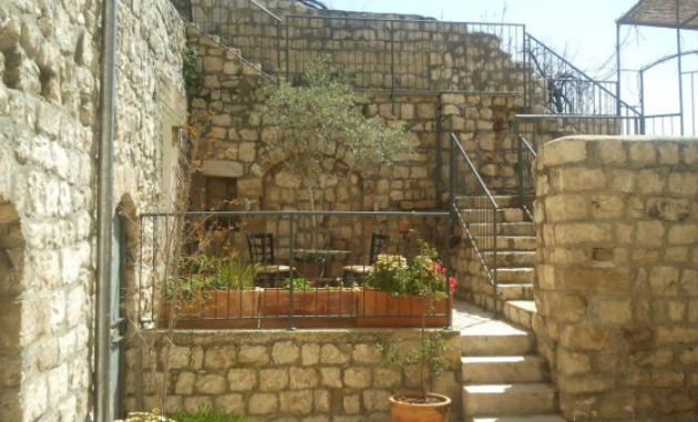 The Artists’ Colony Inn is situated among the winding alleys of Safed’s Old City.