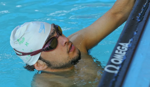 iyad-shalabi Swimmer Iyad Shalabi