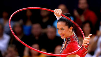 Neta Rivkin performs at Olympics 2012.