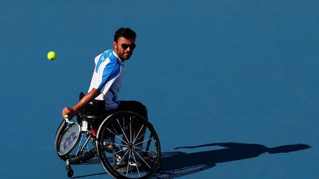 Gershony on the court.