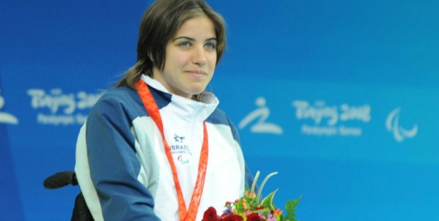 inbal-pezaro Pezaro scored three silver medals in Beijing.