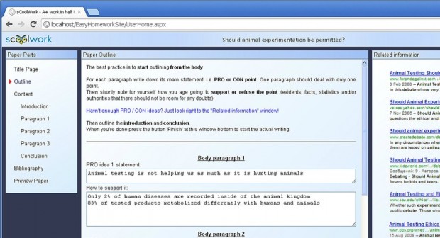scoolwork-screenshot The developers of sCoolWork intend to donate the product to those who cannot afford to buy it.