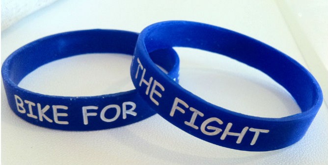 Bike for the Fight bracelets