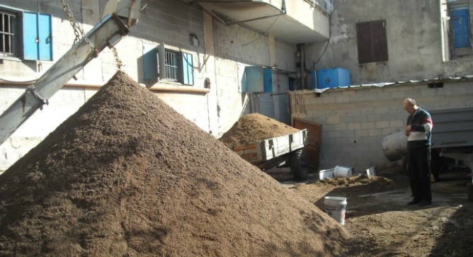 Waste from small olive presses, cheese factories and wineries is not good for the water or soil.