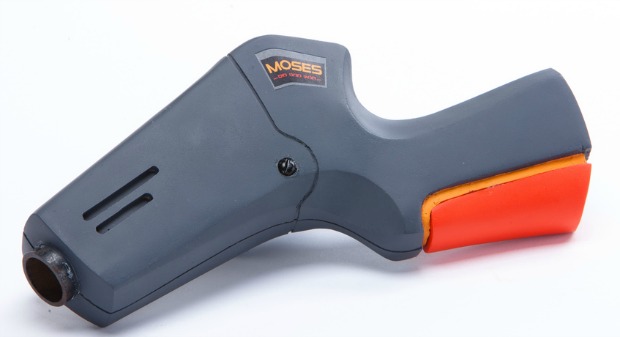 moses-water-gun Another Bezalel design student, Tami Gurevich, invented this “gun” to open water tanks in an emergency.