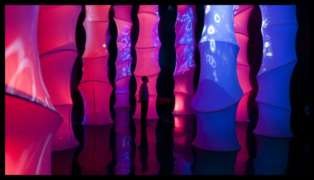 The Living Ocean drew lots of visitors to Israel’s pavilion at the World Expo in Korean. Photo by Hyuli.