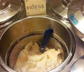 passion-fruit-ice-cream Passion fruit ice cream.