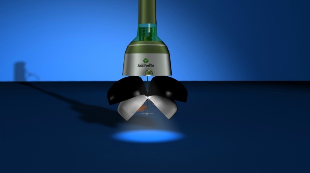 Paulee CleanTec’s prototype scooper.