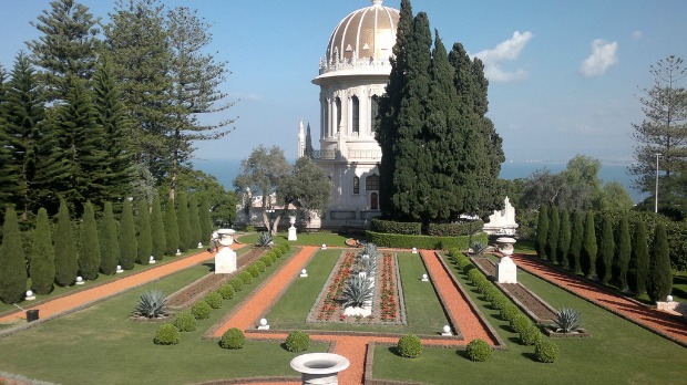 The Bahá'í Gardens and shrine are a UNESCO World Heritage Site.