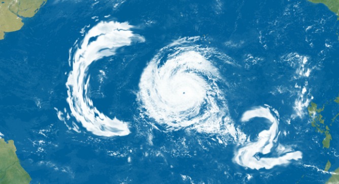 Tracking pollution from weather satellites. Image via Shutterstock.com