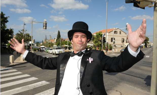 Tour Haifa with costumed guides.