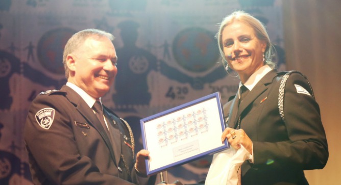 "The fact that I was chosen and that I am from Israel is a message in itself," says Police Superintendent Gal Sharon.