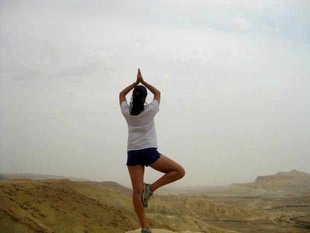 desert-yoga “Desert Yoga” by Yael