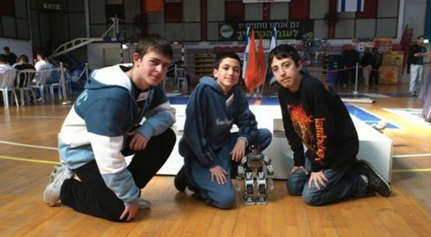 Yarin Frenkel, Omer Zamir and Omer Shoshan will meet President Obama. Photo courtesy of the Technion