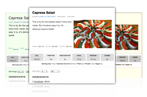 This is what a “Kitchenbugged” recipe looks like.