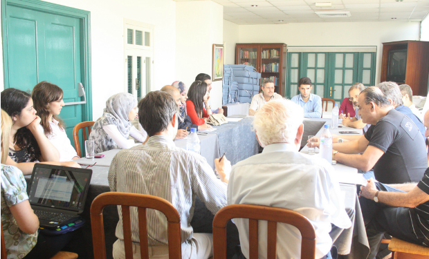 Young scientists from the Technion and Al Quds met in Cyprus to map out their research project under the supervision of French drug company Sanofi.