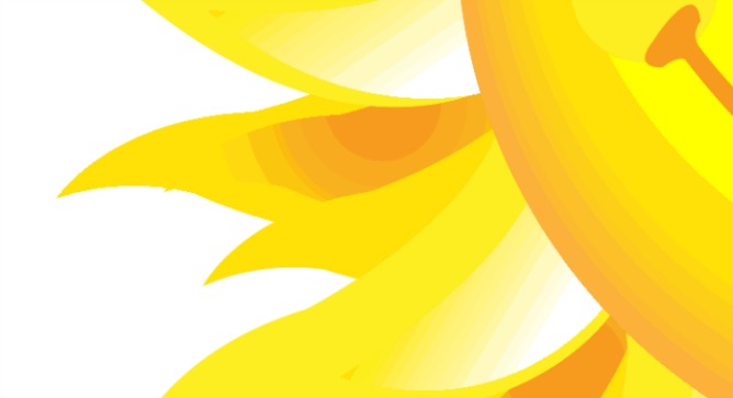 Here comes the sun. Image via Shutterstock.com