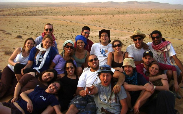Ayalim students in Be’er Milka in the Negev.