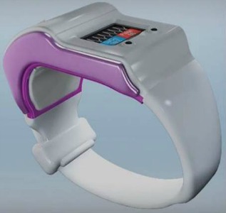 It looks like a watch, but it’s a sophisticated blood-oxygen and heart-rate monitor.