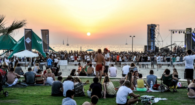 The Herzliya Beach Festival. Photo by Ohr Mani