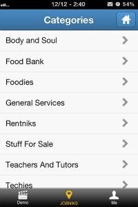 The founders asked friends which categories they’d like to see.