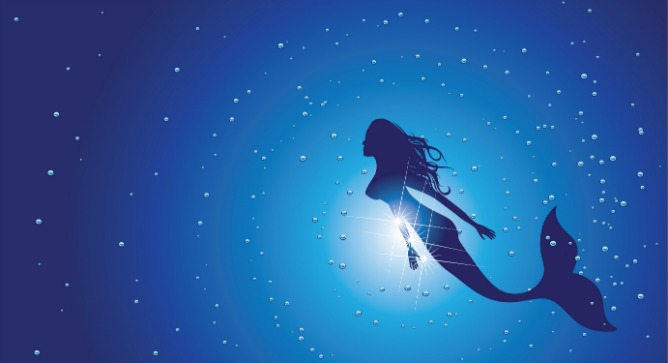 Israel’s own mermaid? Photo via Shutterstock.com