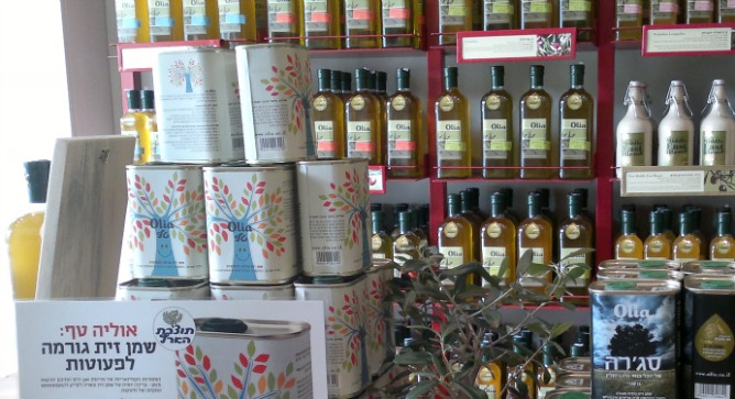 Inside Olia concept store in Tel Aviv. Photo by Abigail Klein Leichman