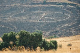 The largest peace sign in the Middle East. Photo by Adi Peretz