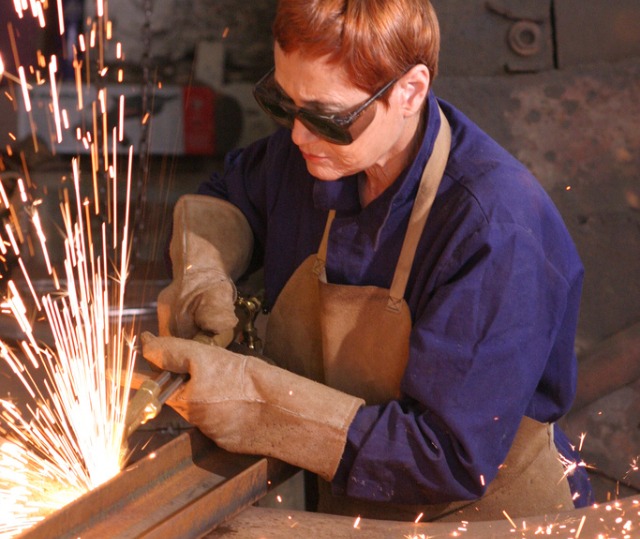 dina-merhav Dina Merhav in her workshop.