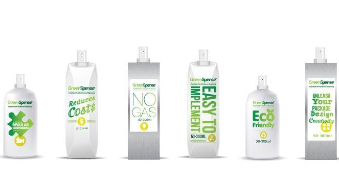 The Israeli aerosol alternative could sit inside a container of any shape and material