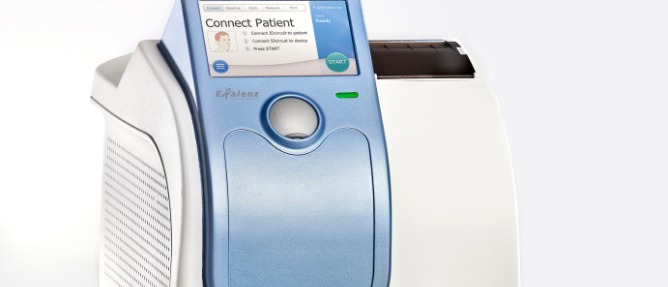 Exalenz’s BreathID machine.