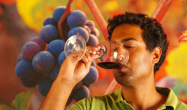 Yogev Tzadok at Kadesh Barnea Winery. Photo by Tal Gluck