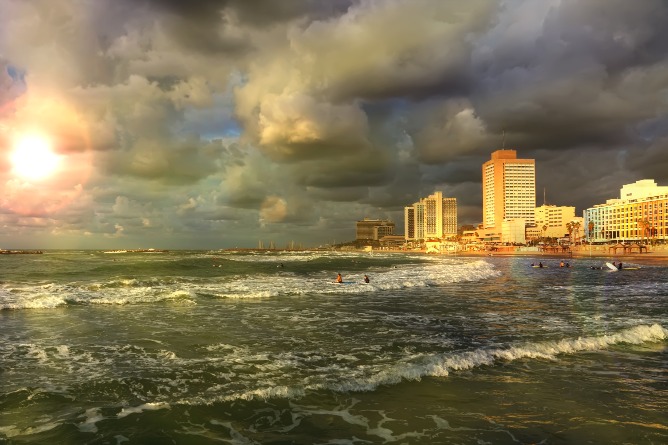 Tel Aviv sunset
