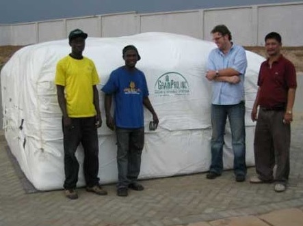 The grain-saving cocoon.