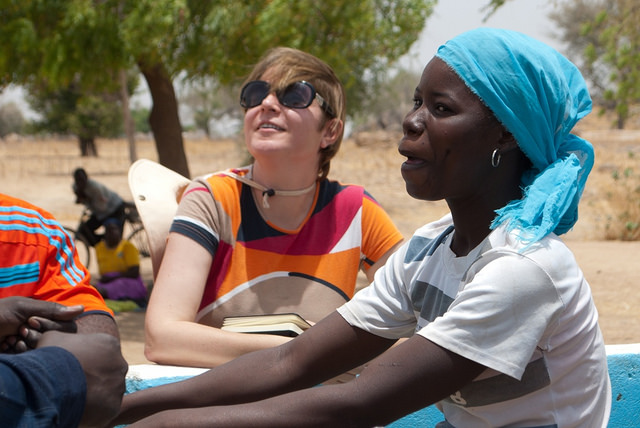 Ornit Avidar, center, bringing Israeli water-tech to Africa.