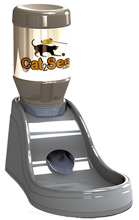 Cat2See remote feeding device