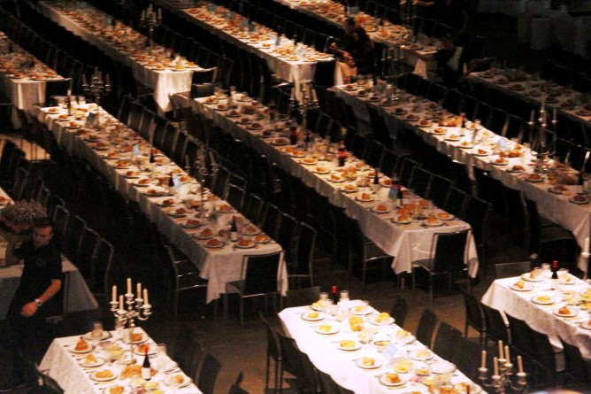 All set for a record. (Deborah Danan)