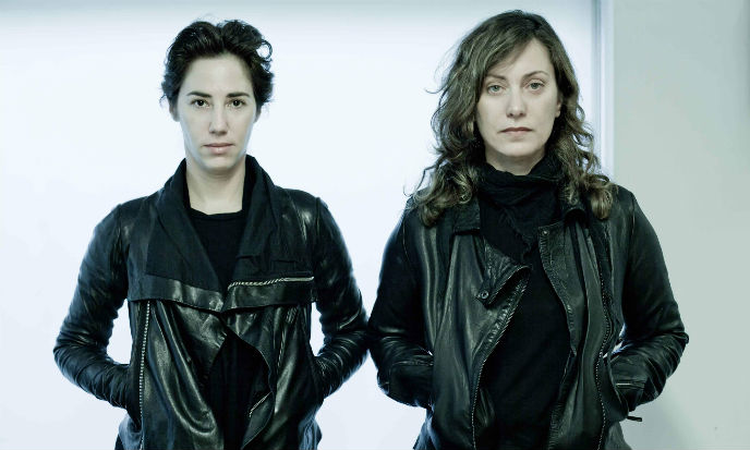 Tali Milchberg and Iris Adler. Photo by Uma Hochstein