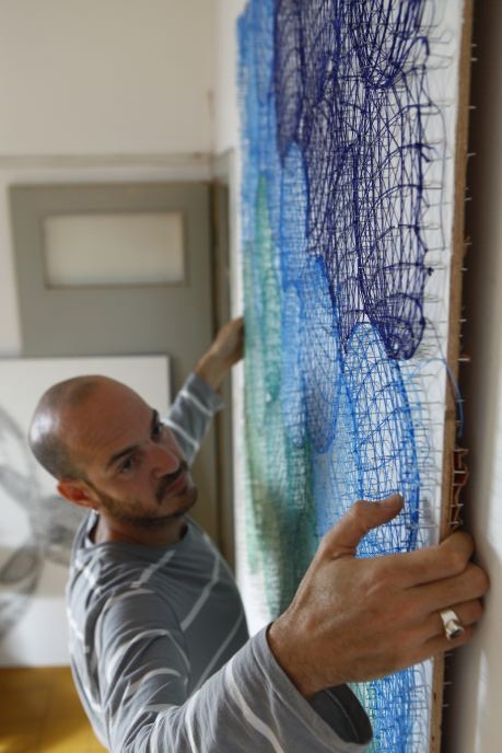 Nir Chehanowski in Studio Cheha.