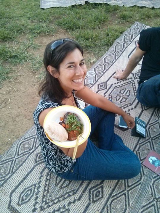 Inbal Baum loves to spread tastes of Israeli cuisine.