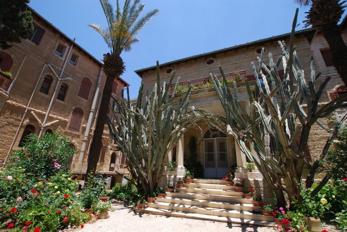 Cool architecture comes alive at Open House Jerusalem. This is the Monastery of St. Charles Borromeo. Photo by Vardit Zimmerman