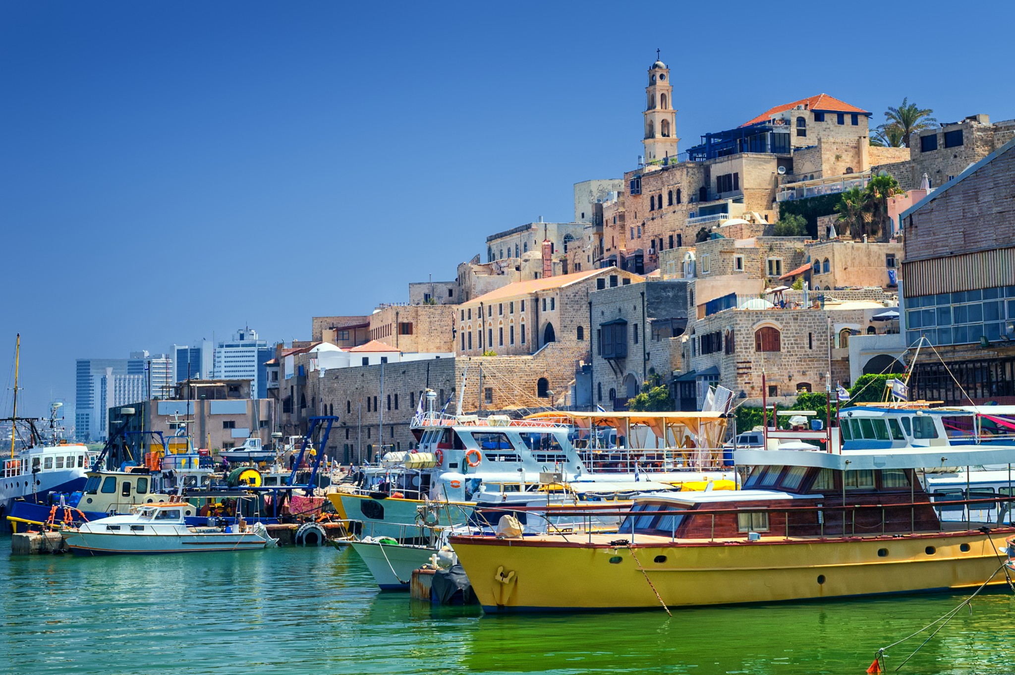 A view of old Jaffa. Photo via shutterstock.com