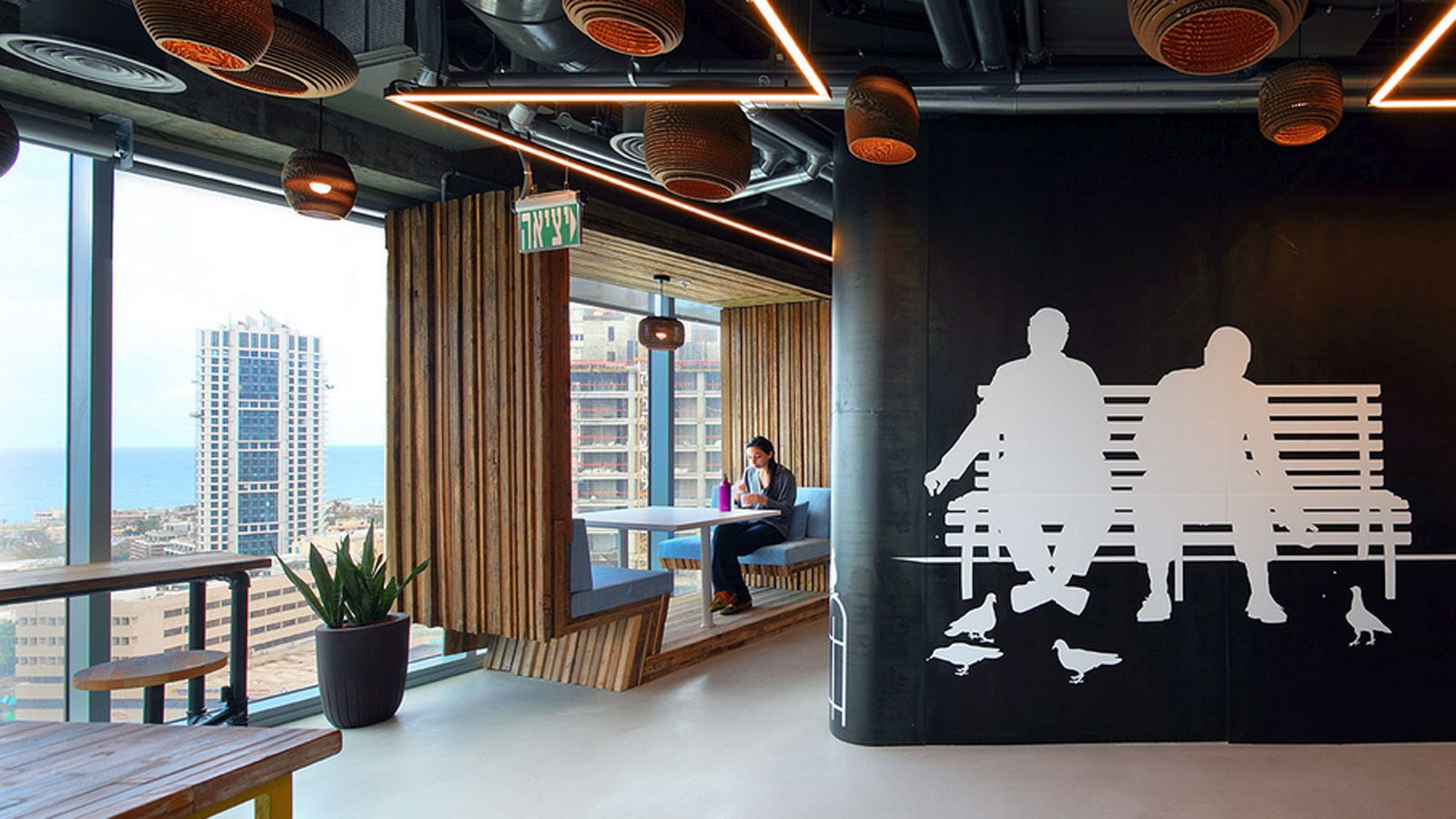 The views inside and outside can’t be beat. Photo by Uzi Porat