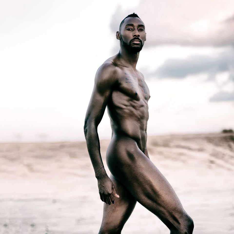 Sprinter Donald Eugene Sanford. Photo by Gabriel Bahrlia