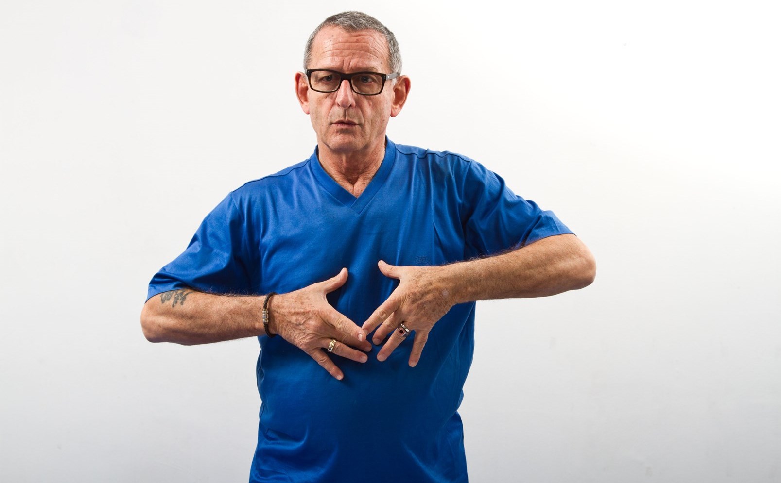 Movement and rhythm exercises can alleviate Parkinson’s symptoms, says Alex Kerten. Photo by Debbie Zimelman