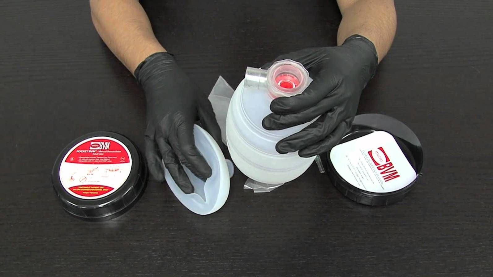 The Pocket BVM unfolds to a full size. Photo via YouTube