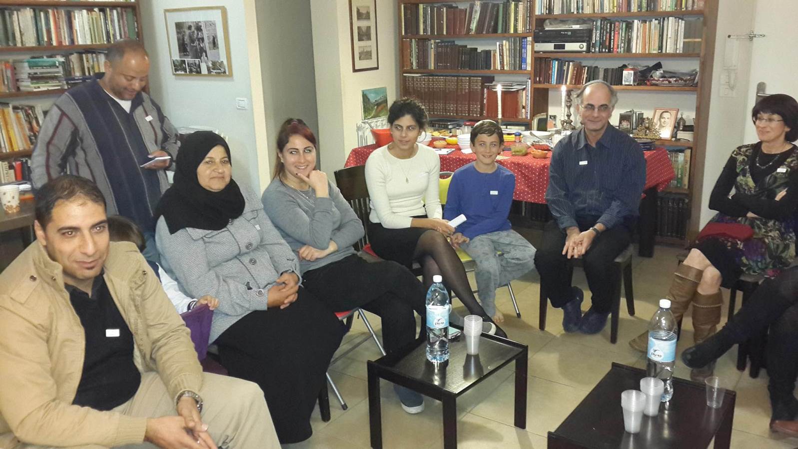 A recent meeting of the Interfaith Encounter Association. Yehuda Stolov is second from right. Photo: courtesy