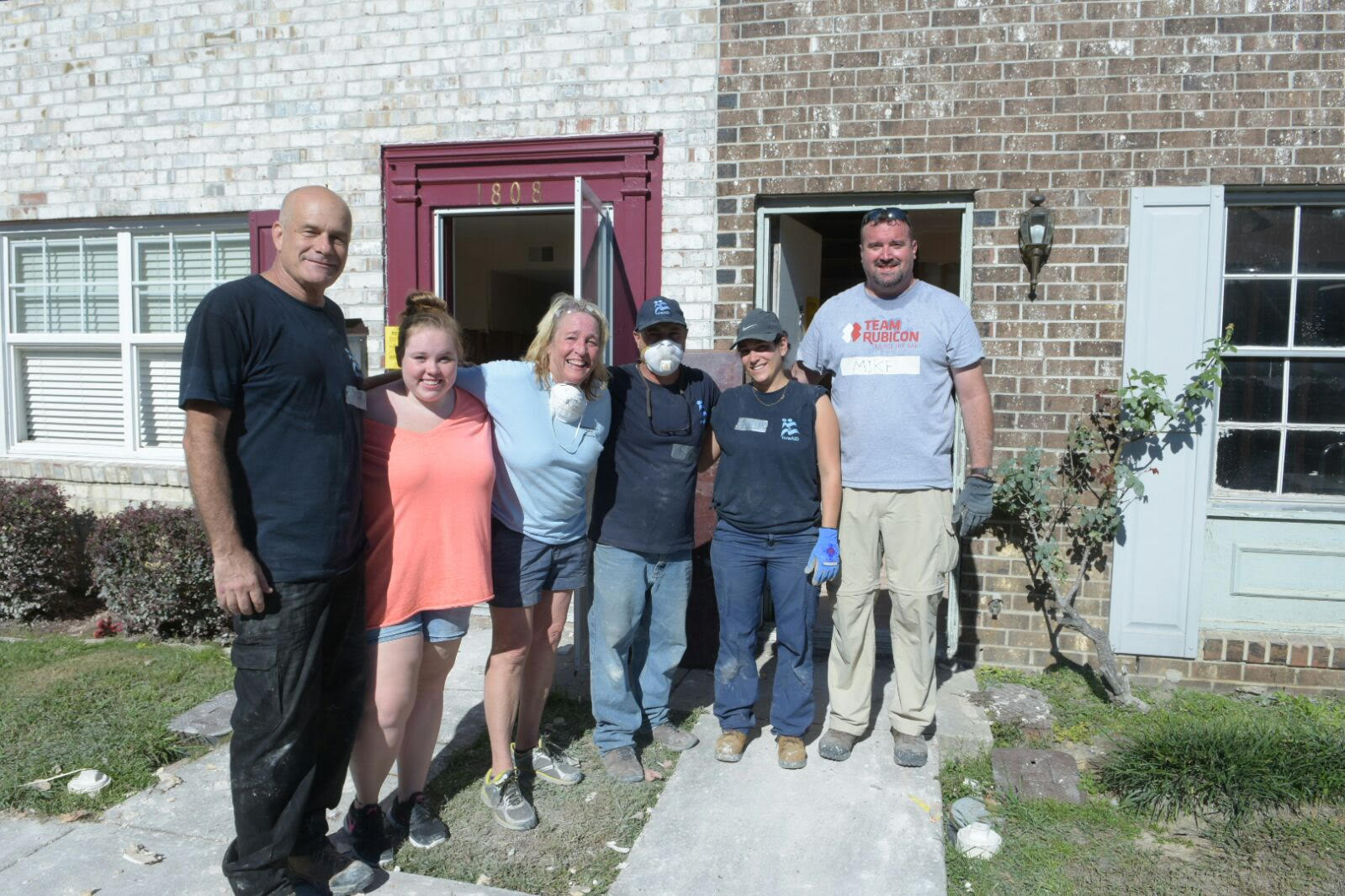 'Giving back to the American people who have been a constant supporter of Israel for years.' Photo by IsraAID